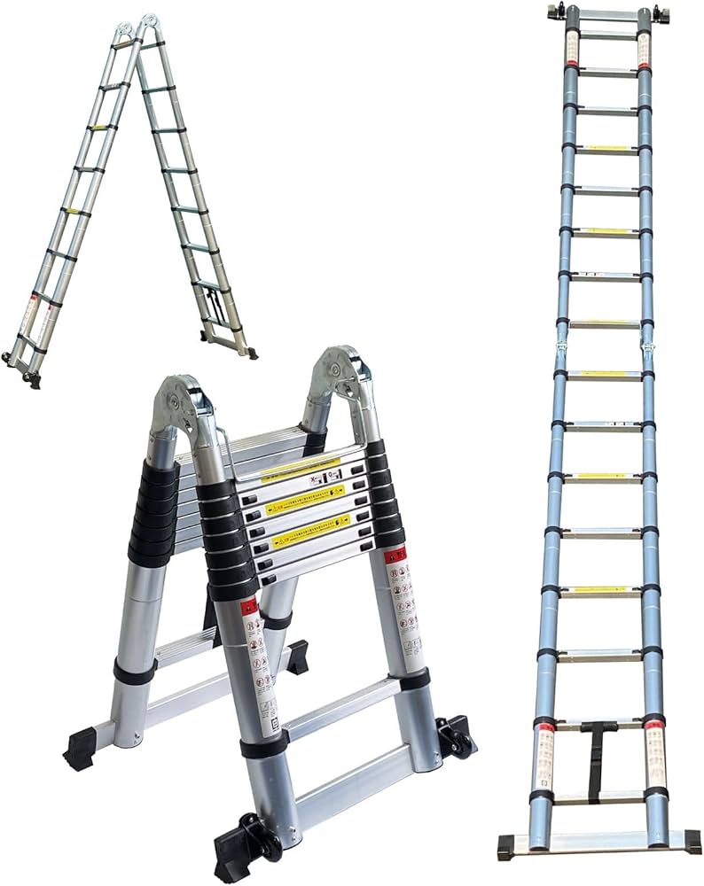 Amazon.co.jp: 【日本企業】【脚立 兼 はしご】 ONE STEP 伸縮脚立