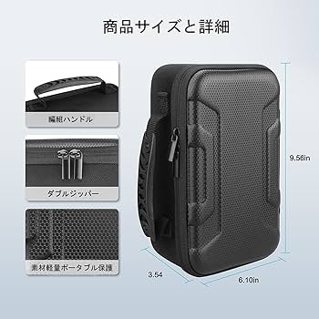 Amazon | ZBRGX Nebula Capsule II 保護ケース、Anker Nebula Capsule