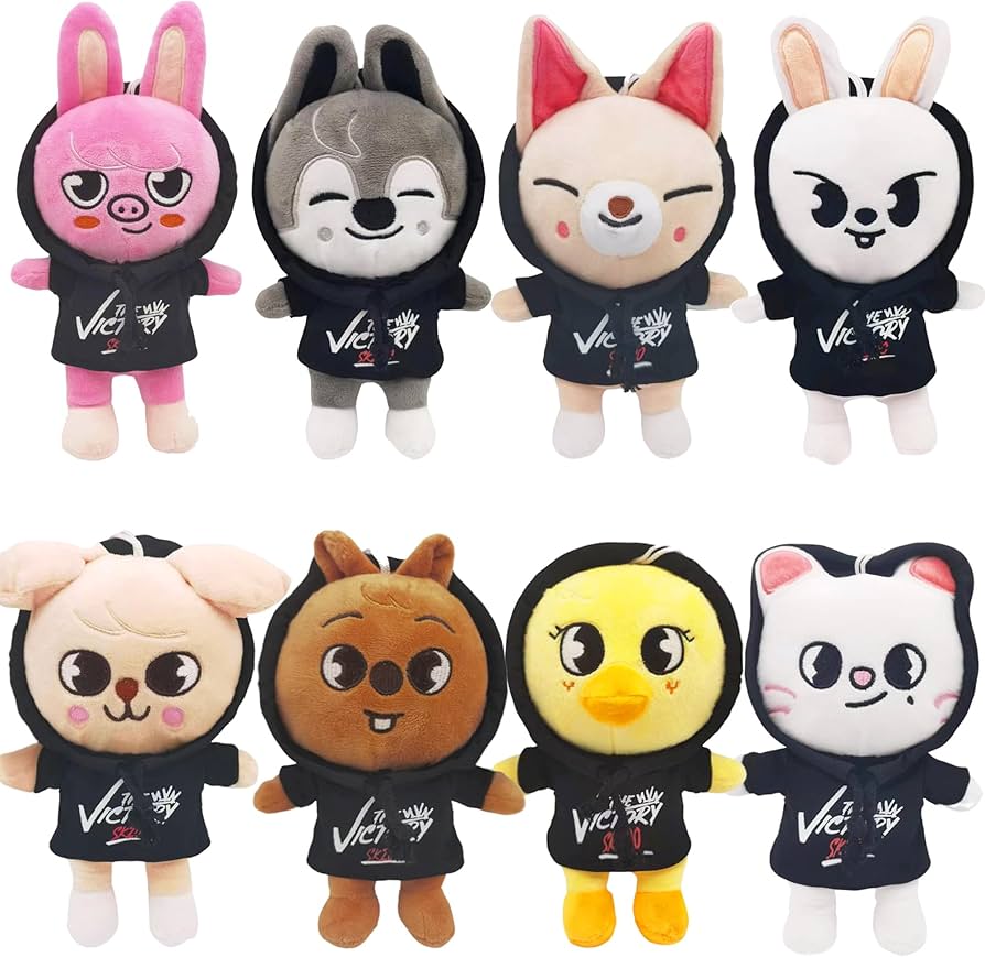 Amazon.com: RHEETADA 8 PCS Skzoo Plushies SKZ Plush Doll for Fans