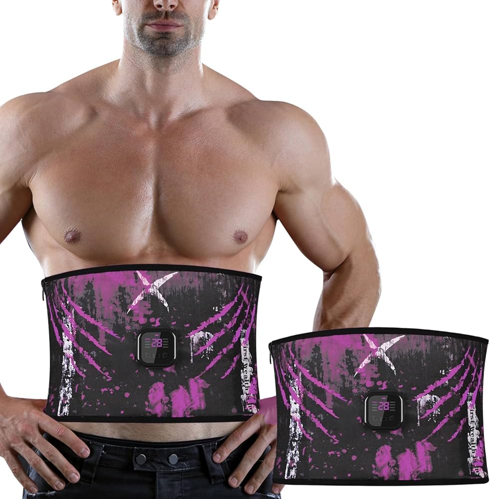 Amazon.co.jp: 【2025全新モデル 洗えEMS腹筋ベルト】ジェルシート不要