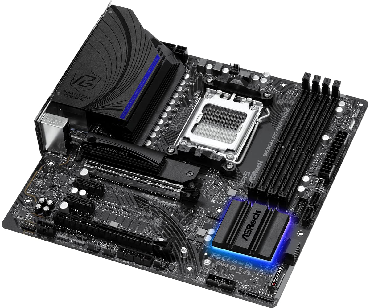 Amazon.com: ASRock B650M PG Riptide AMD Ryzen 7000 Series