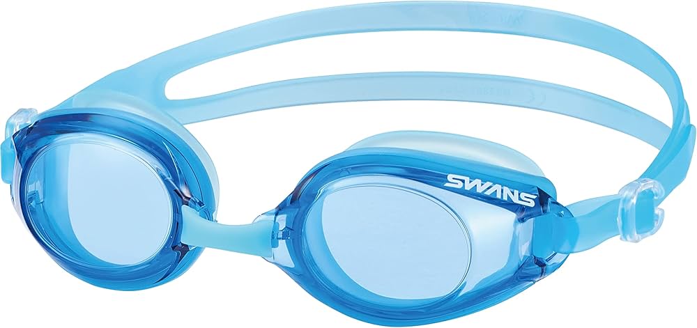 Amazon | [スワンズ] 日本製 スイミングゴーグル SW-46re BLCB クリア