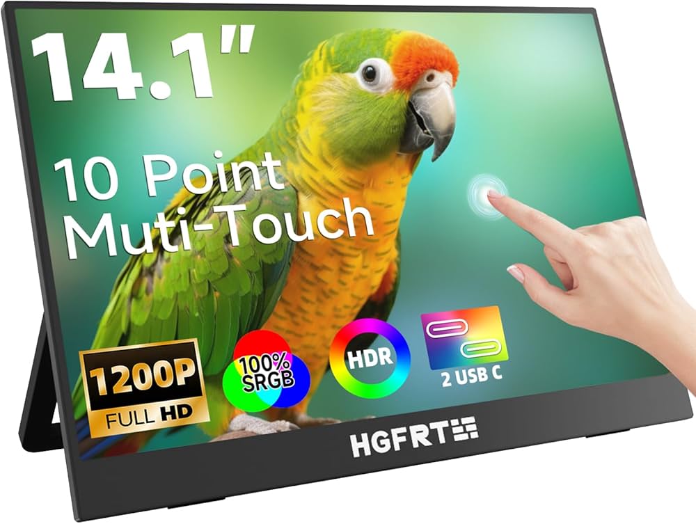 Amazon.co.jp: 【工場直販】モバイルモニター 14インチ タッチパネル