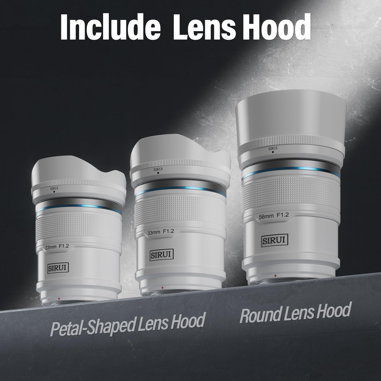 Amazon.com : SIRUI Sniper 56mm APS-C Autofocus Lens, F1.2 Wide