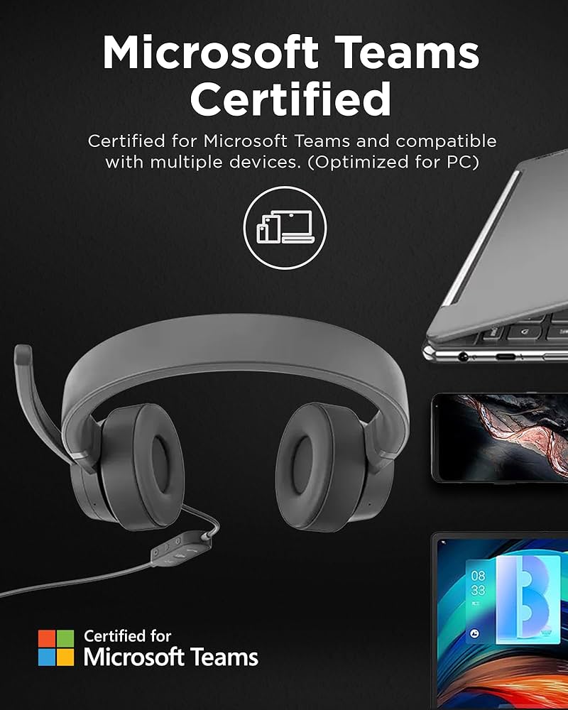Amazon.com: Lenovo Go Wired ANC Headset - USB-C Headphones