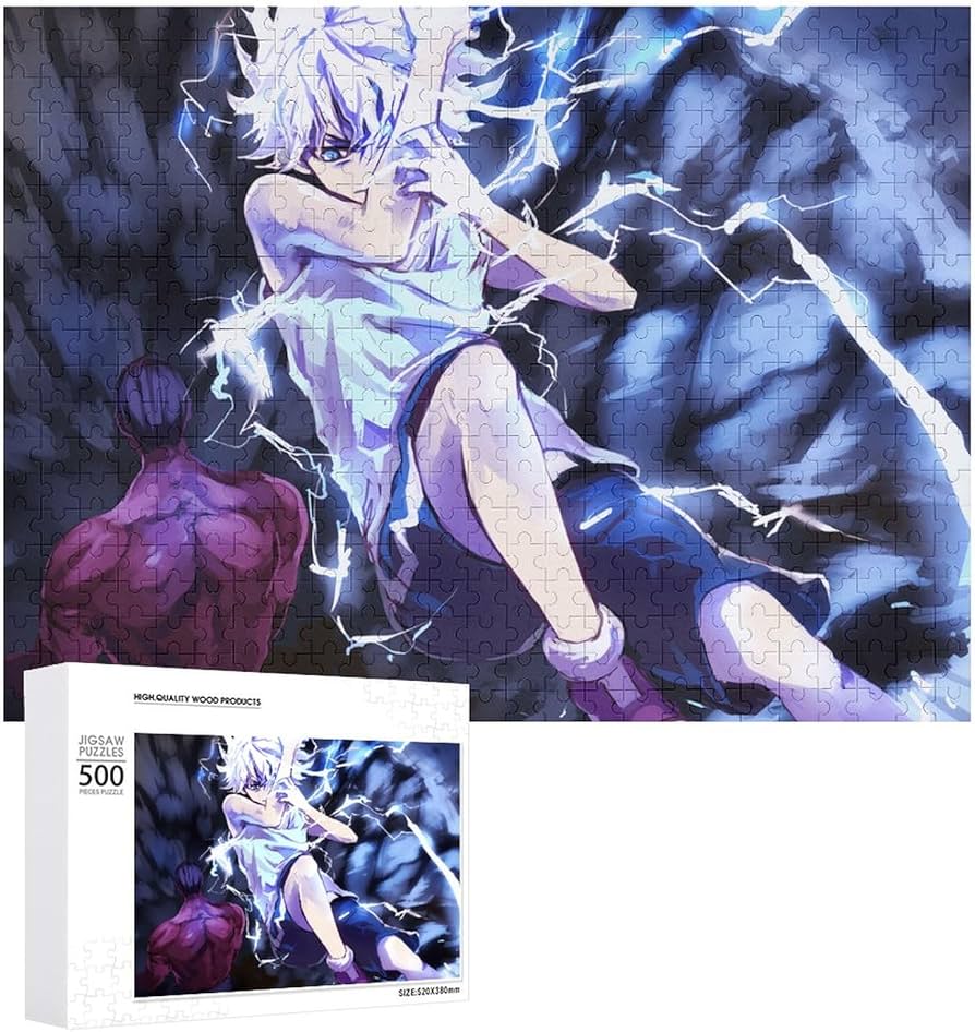 Amazon.co.jp: ジグソーパズル 木製パズル ハンターハンター キルア