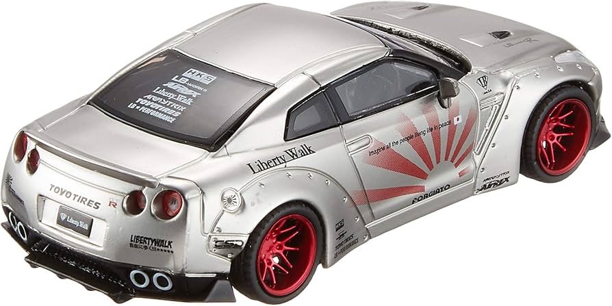 Amazon | MINI GT 1/64 LB☆WORKS Nissan GT-R R35 タイプ1 リア