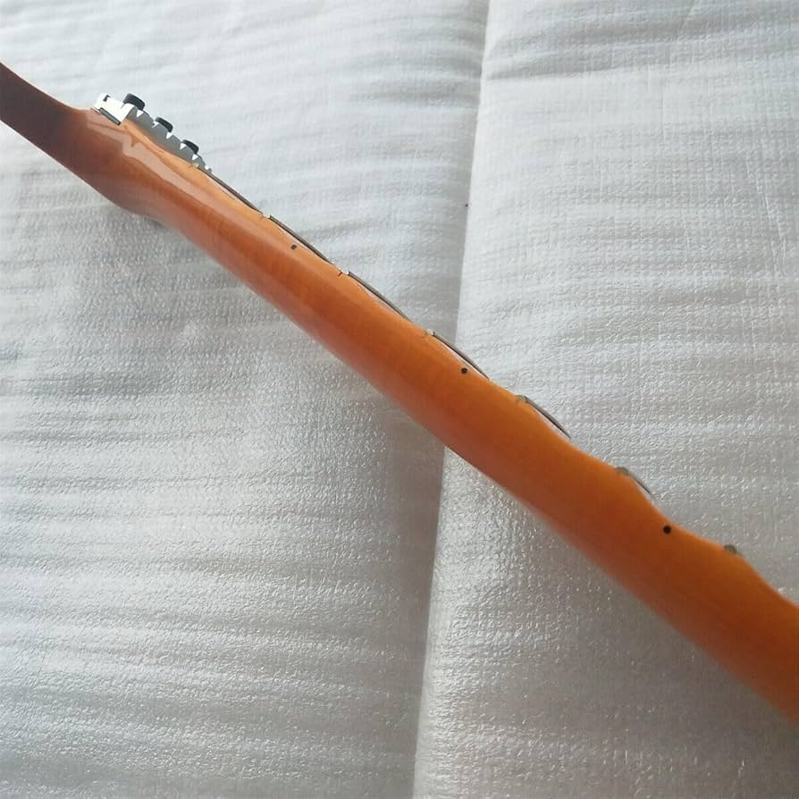 Amazon.co.jp: リバースヘッドフルスキャロップドエレキギターネック