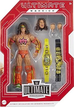 WWE Action Figures, WWE Ultimate Warrior Ultimate Edition Fan