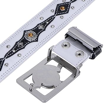 Amazon | （ベルトファクトリー） 本革ベルト ゴルフベルト マーカー付