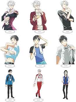 ユーリ!!! on ICE グッズセット ユーリ ヴィクトル 勇利 ユーリ!!! on