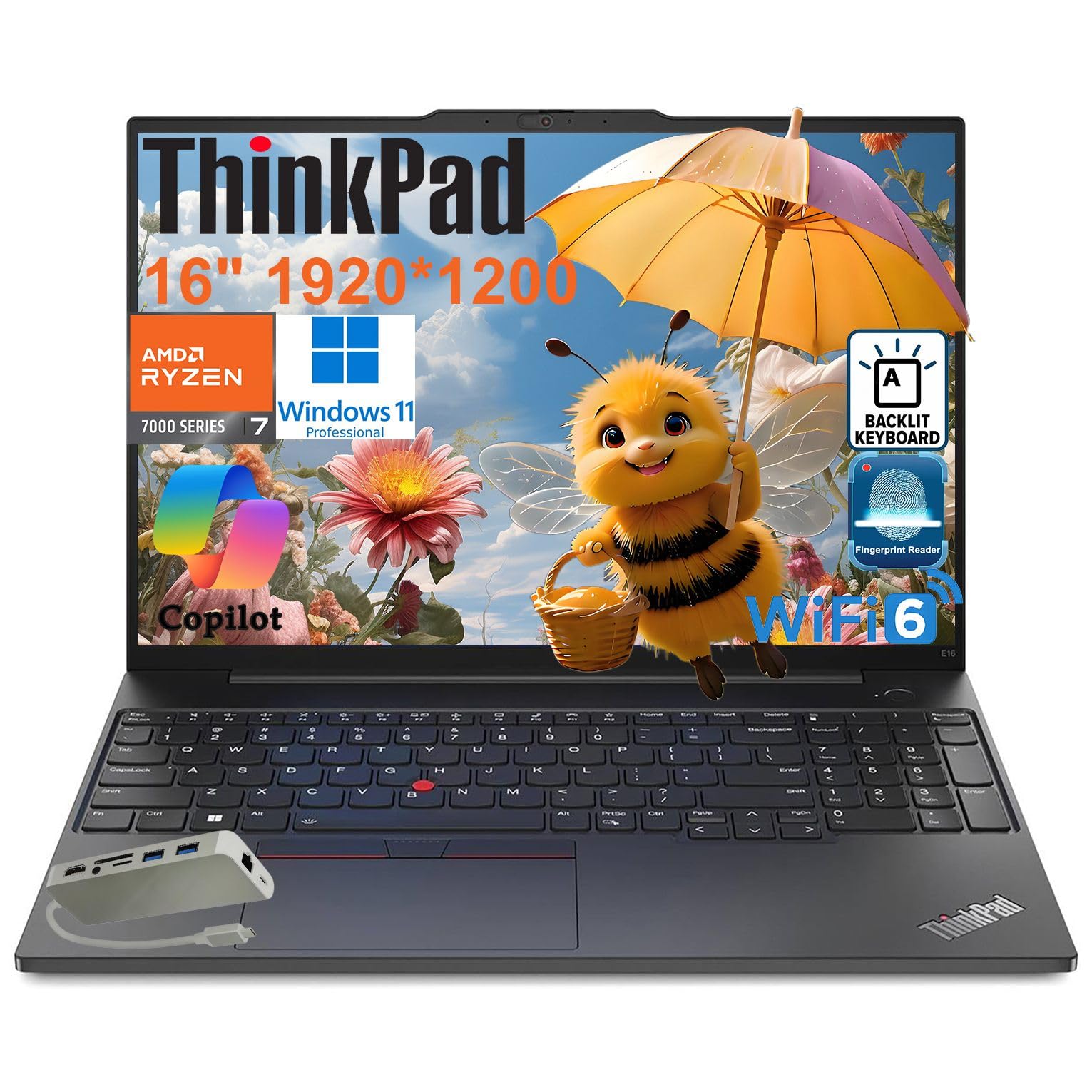 Amazon.com: Lenovo ThinkPad E16 Gen 2 Business Laptop Computer