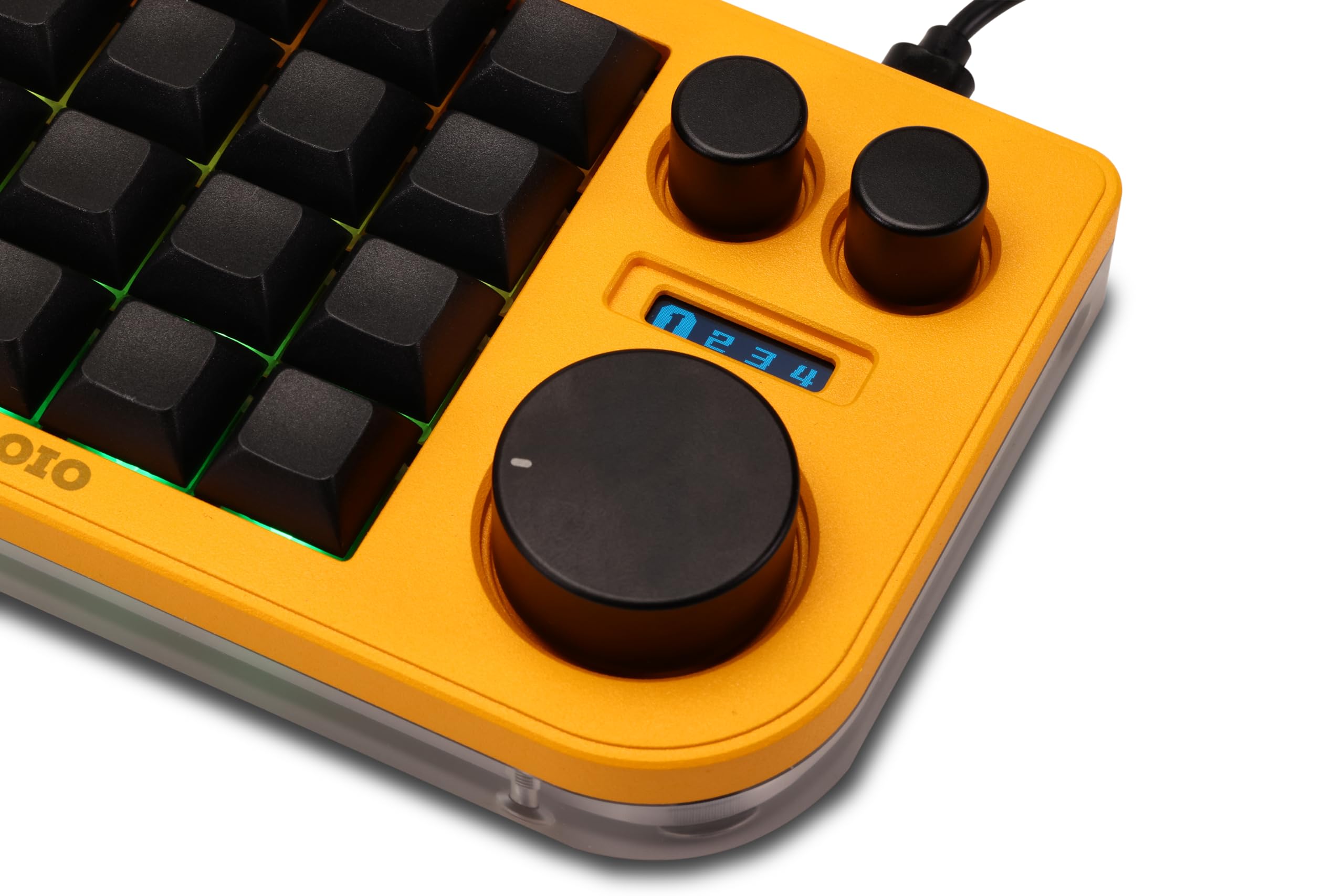 Amazon | KB16 マクロメカニカルキーボードアルミニウム製/片手