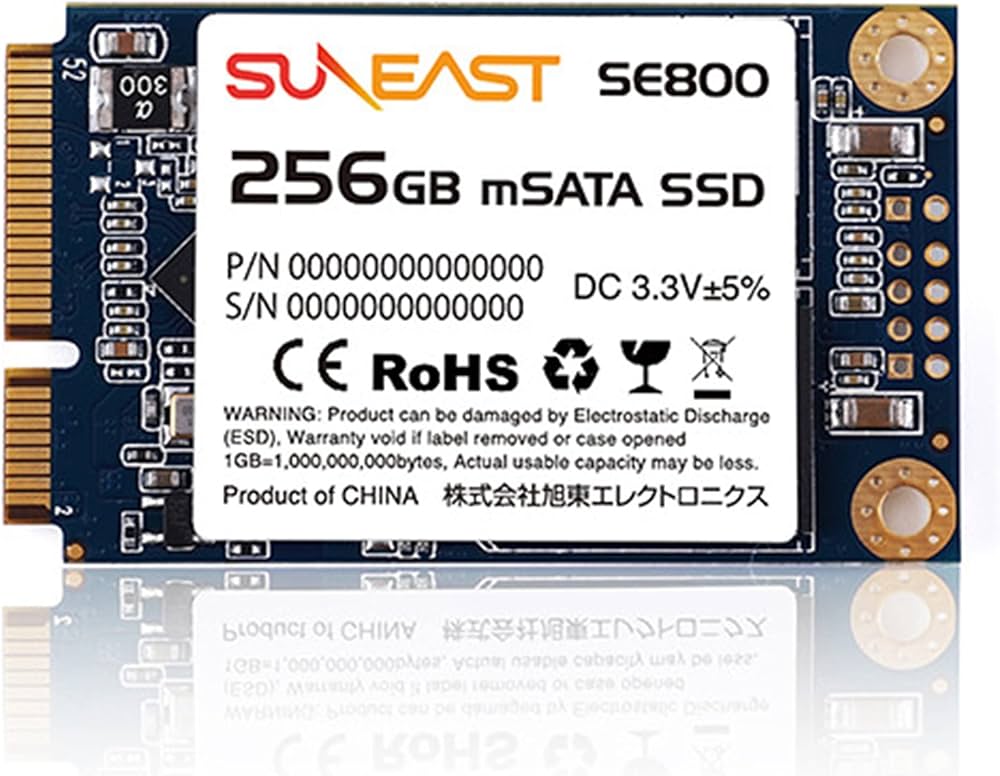 Amazon | SUNEAST サンイースト SSD 内蔵SSD mSATA 3.0 6Gb/s TLC 国内