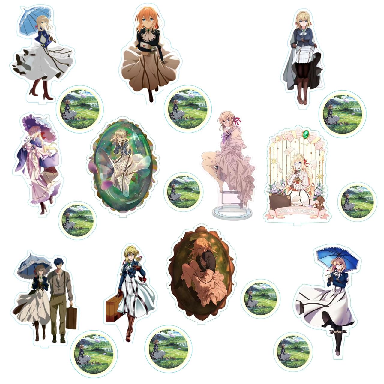 Amazon.co.jp: YIFUO ヴァイオレット・エヴァーガーデン アクリル