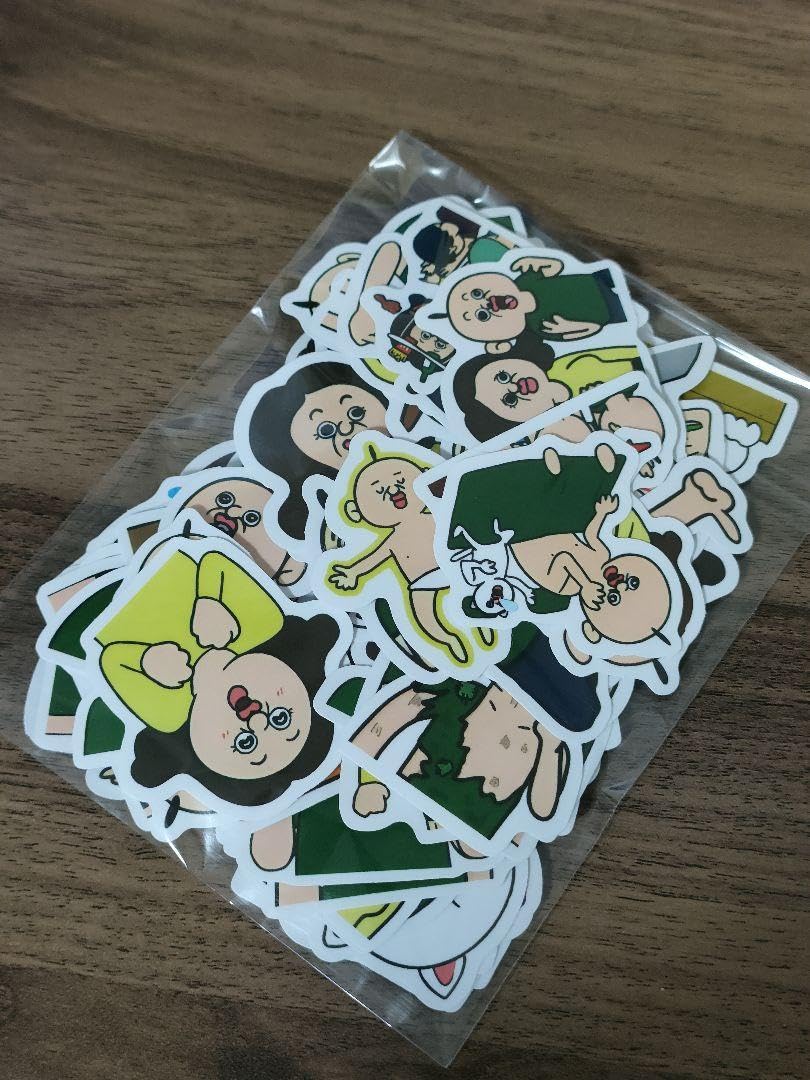 Amazon.co.jp: ステッカー パンパンくんの日常 シール オクジ プンパン