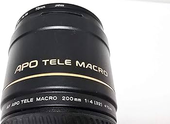 Amazon.co.jp: MINOLTA ミノルタ AF APO TELE MACRO 200mm F4 : 家電