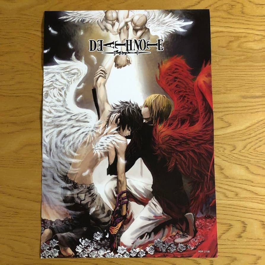 Amazon.co.jp: DEATHNOTE デスノート グッズ ライト エル ポスター