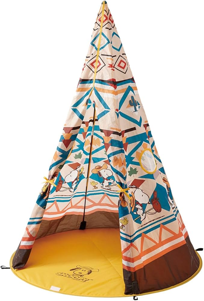 Amazon | ロゴス テント SNOOPY KIDS Tepee 86001056 | ロゴス(LOGOS