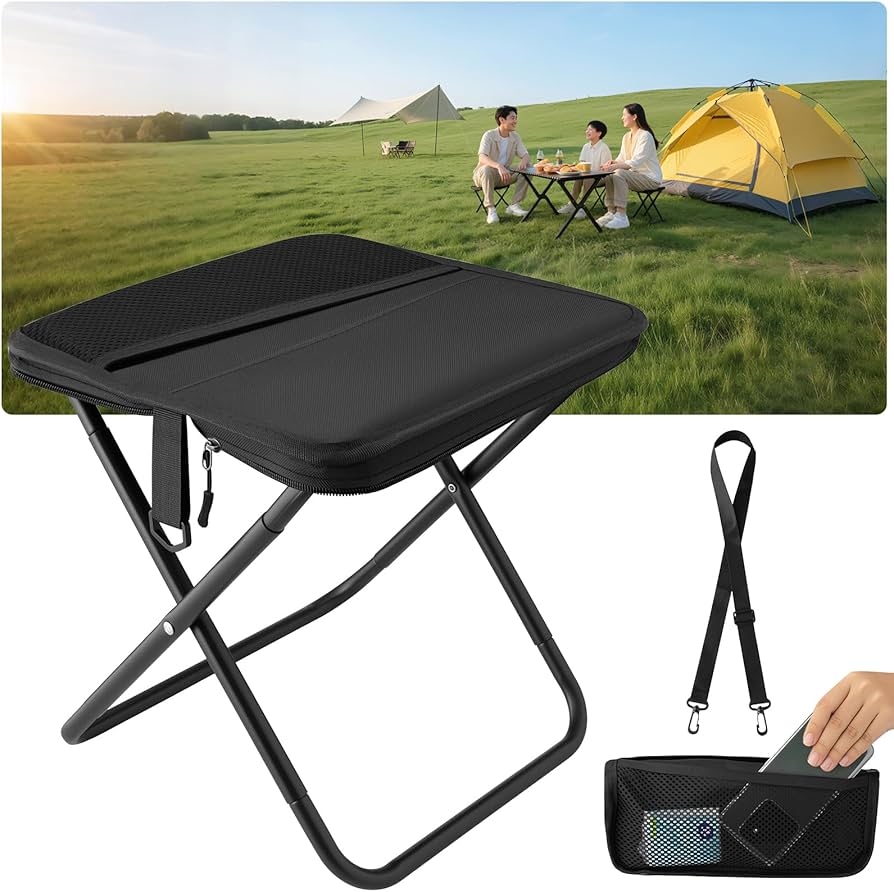 Amazon.co.jp: 【新登場】折りたたみ椅子 超軽量【第四世代・1秒展開