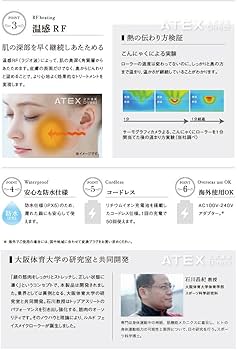 Amazon.co.jp: アテックス(ATEX) ルルド フェイスメイクローラー AX