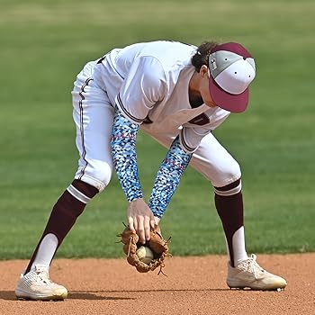 Amazon.co.jp: Bunnycool 野球アームスリーブ ユーススポーツ 肘 圧縮