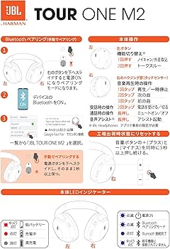 Amazon.co.jp: JBL TOUR ONE M2 ハイブリッドノイズキャンセリング
