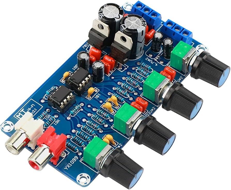 Amazon | Xsdjasd アンプNE5532プリアンププリアンプボリュームトーン