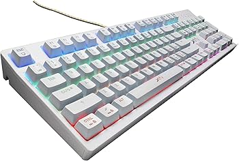 Amazon | Xtrfy K2 RGB ホワイト US メカニカル ゲーミングキーボード