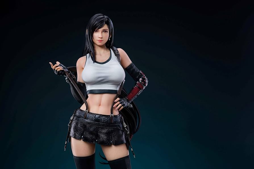 Amazon.co.jp: ティファ・ロックハート フィギュア 1/3スケール 塗装