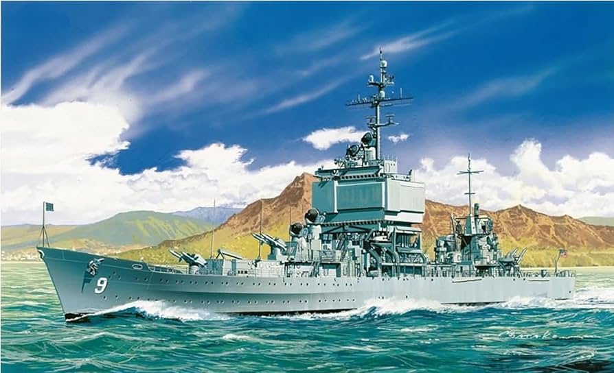 Amazon | プラッツ ドラゴン 1/700 アメリカ 原子力ミサイル巡洋艦