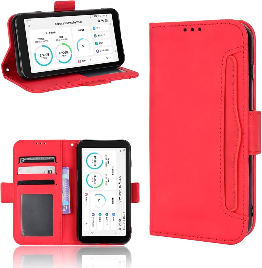 Amazon.co.jp: Galaxy 5G Mobile Wi-Fi SCR01 ケース モバイルルーター