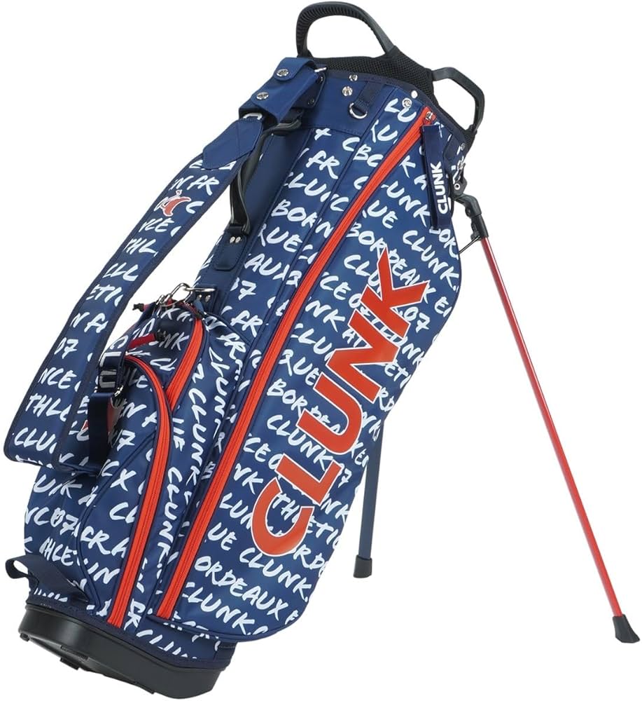 Amazon | クランク（CLUNK） ゴルフ キャディバッグ スタンド式 9.5型