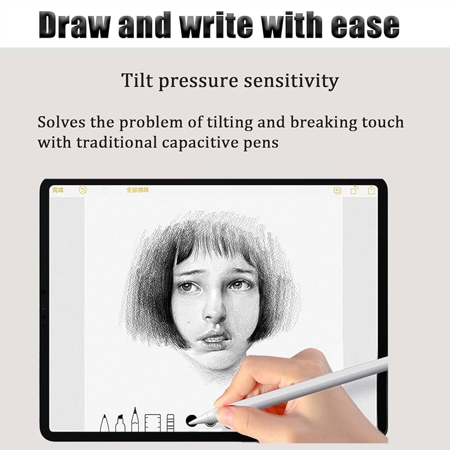 Amazon.com: 4096 Stylus Pen Pencil for Apple iPad 10th-6th (2018