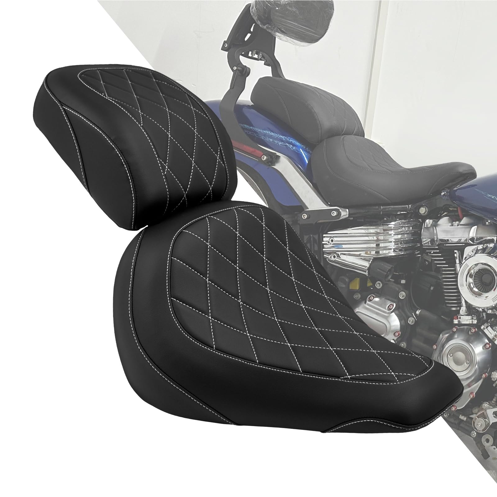 Amazon | HDBUBALUS バイク シート タンデムシート 乗手 乗り手 乗客