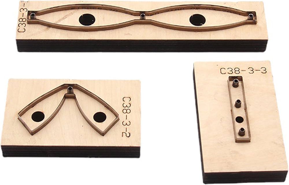 Amazon.co.jp: Felimoa レザークラフト用 型抜きツール リボン