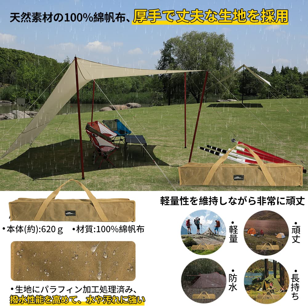 Amazon | Soomloomポール収納ケース・ツールボックス・バッグ 100