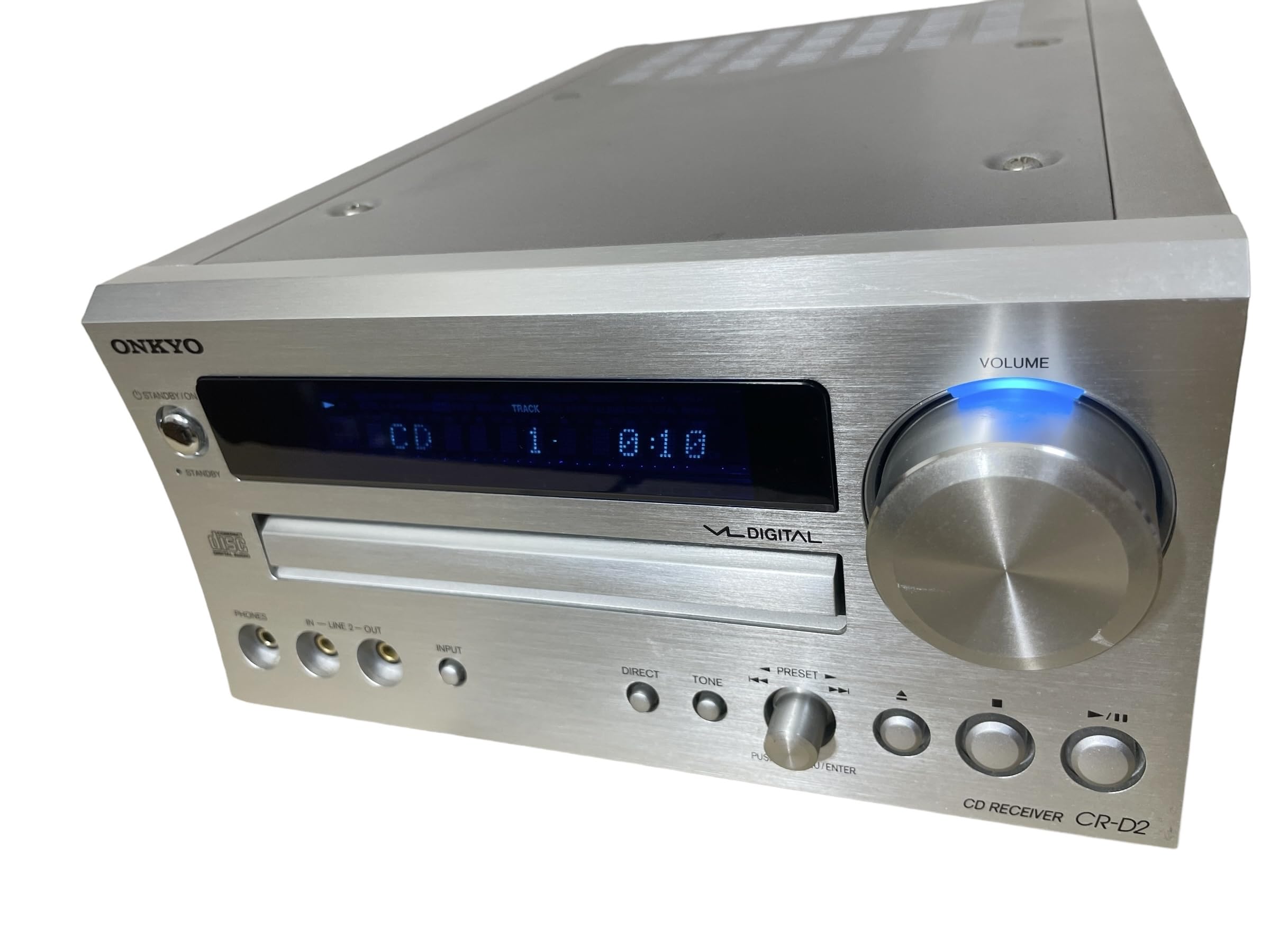 Amazon.co.jp: ONKYO CD/FMチューナーアンプ CR-D2(S) : 家電＆カメラ