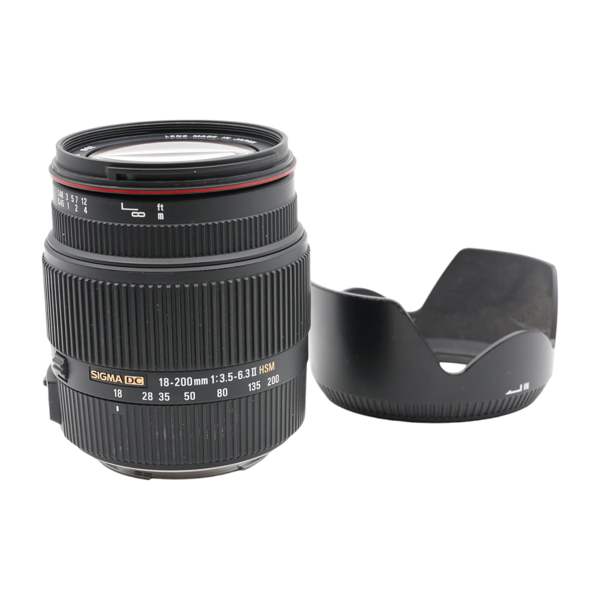 Amazon.com : Sigma 18-200mm F3.5-6.3 II DC OS HSM Lens for Canon