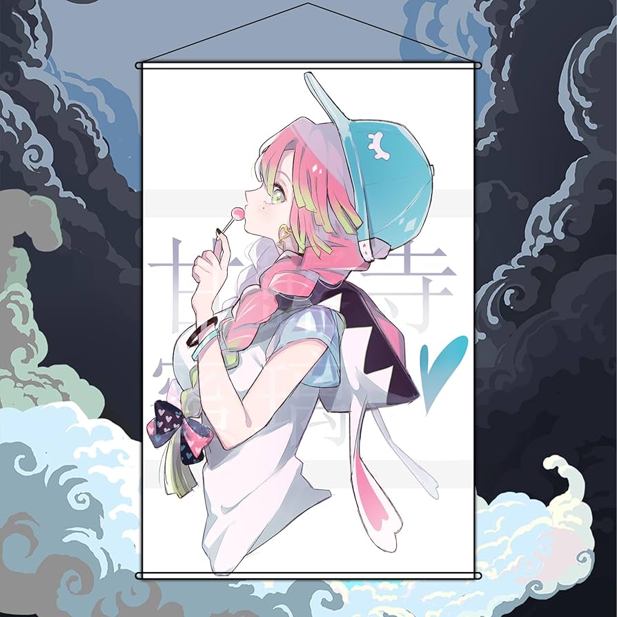 Amazon.co.jp: Starless タペストリー 甘露寺蜜璃 Mitsuri Kanroji