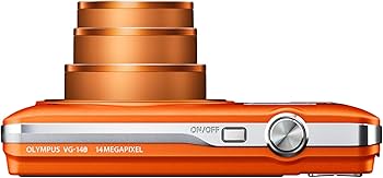 Amazon | OLYMPUS デジタルカメラ VG-145 オレンジ 1400万画素 広角
