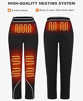 Amazon.com: FERNIDA Women Heated Pants Electric Heated Leggings