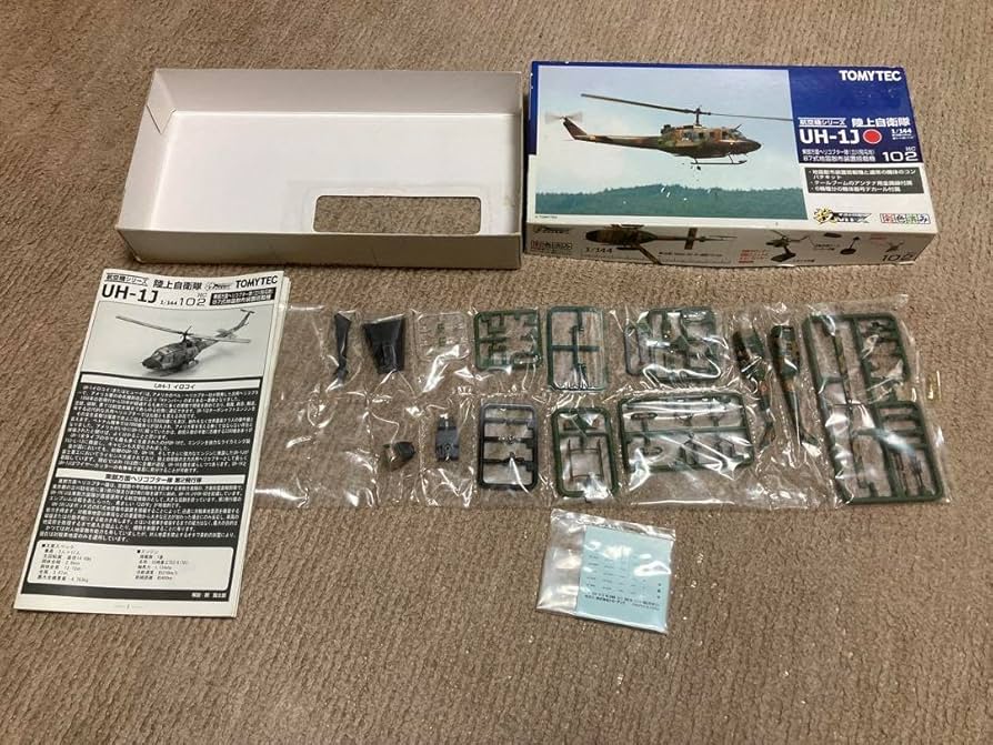 技MIX 陸上自衛隊 UH-1J 東部方面ヘリコプター隊(立川駐屯地) Amazon