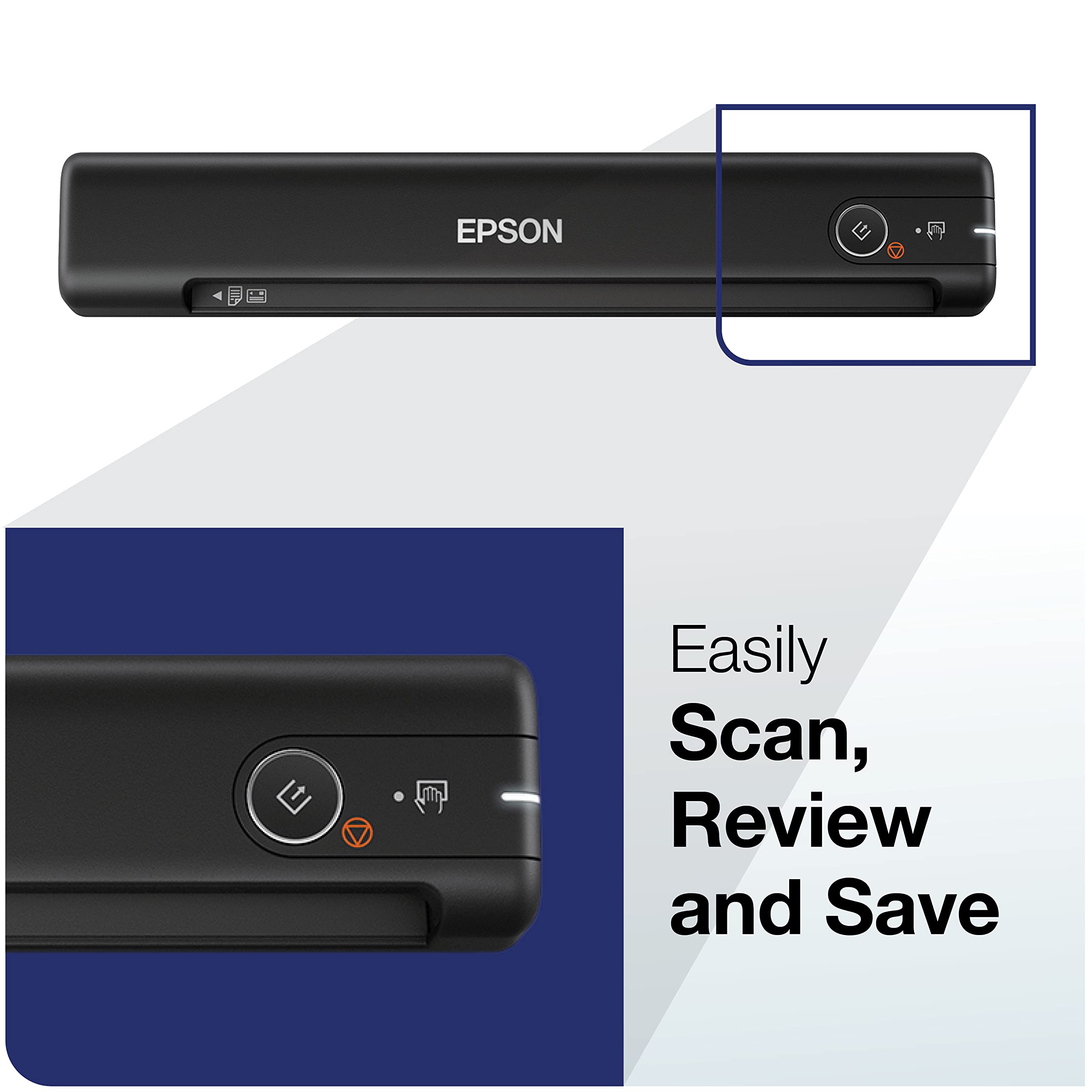 Amazon.co.jp: Epson WorkForce ES-50 ポータブルシートフィード
