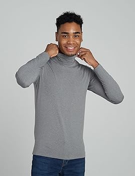 Amazon.com: LAPASA Mens Thermal Turtleneck Underwear Top Fleece