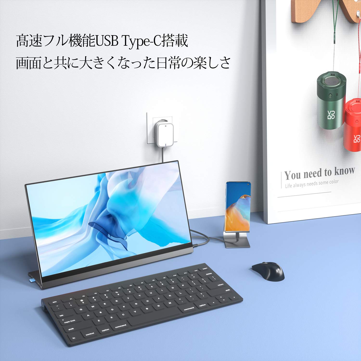 Amazon.co.jp: MISEDI 4K 15.6インチ モバイルモニター タッチパネル