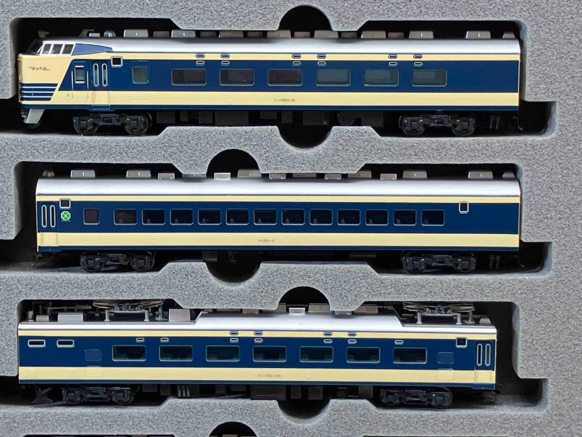 KATO583系 特急形寝台電車7両基本セット10-395