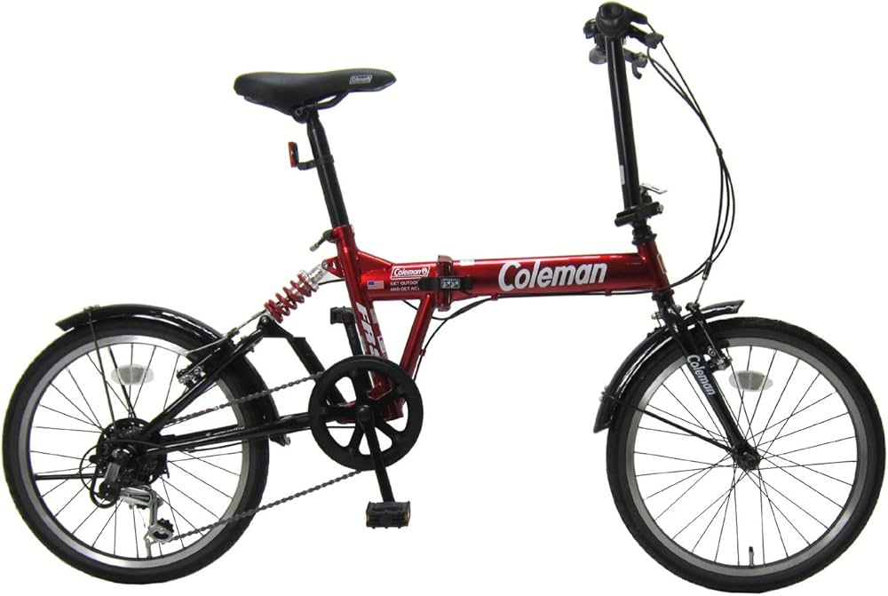 Amazon.co.jp: Coleman 3347 Folding Bicycle, 20-Inch, Shimano