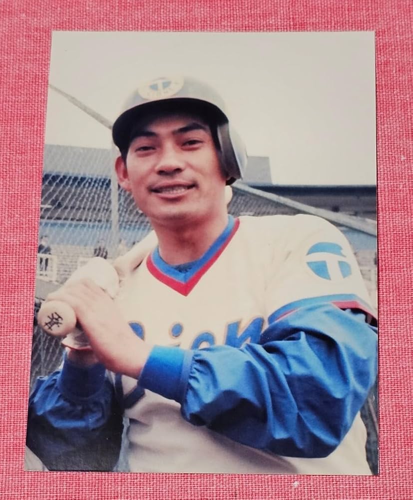 Amazon.co.jp: Lサイズ カラー写真基 満男選手太平洋クラブライオンズ