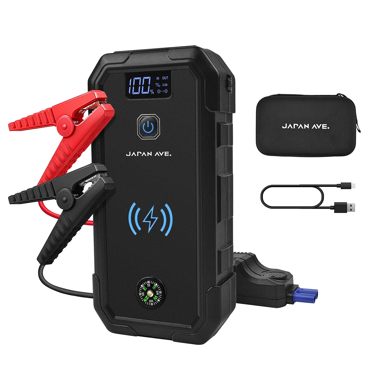Amazon | JAPAN AVE.(ジャパンアベニュー) ジャンプスターター 大容量
